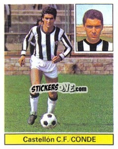 Sticker Conde - Liga Spagnola 1981-1982
 - Colecciones ESTE