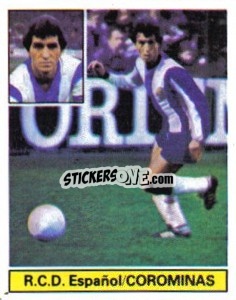 Cromo Corominas - Liga Spagnola 1981-1982
 - Colecciones ESTE