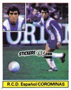 Sticker Corominas - Liga Spagnola 1981-1982
 n. F5 - Colecciones ESTE