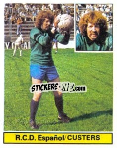 Sticker Custer - Liga Spagnola 1981-1982
 - Colecciones ESTE
