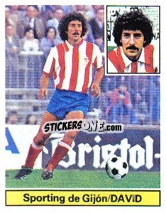 Cromo David - Liga Spagnola 1981-1982
 - Colecciones ESTE