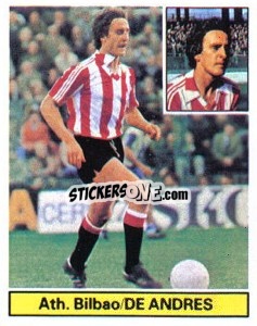Sticker De Andrés - Liga Spagnola 1981-1982
 n. 45 - Colecciones ESTE