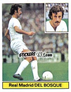 Sticker Del Bosque - Liga Spagnola 1981-1982
 - Colecciones ESTE