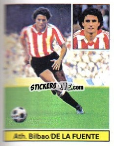 Sticker Delafuente - Liga Spagnola 1981-1982
 - Colecciones ESTE
