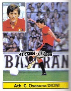Figurina Dioni - Liga Spagnola 1981-1982
 - Colecciones ESTE