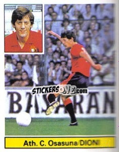 Sticker Dioni - Liga Spagnola 1981-1982
 n. 203 - Colecciones ESTE