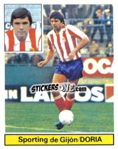 Sticker Doria - Liga Spagnola 1981-1982
 n. 106 - Colecciones ESTE