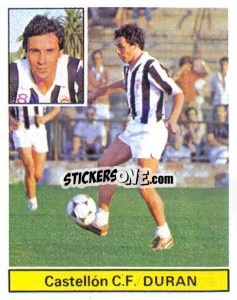 Sticker Durán - Liga Spagnola 1981-1982
 n. 78 - Colecciones ESTE