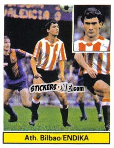 Cromo Endika - Liga Spagnola 1981-1982
 - Colecciones ESTE