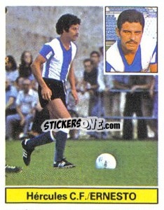 Sticker Ernesto - Liga Spagnola 1981-1982
 - Colecciones ESTE