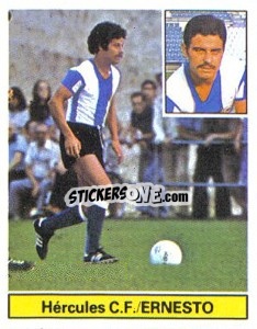 Sticker Ernesto - Liga Spagnola 1981-1982
 n. 131 - Colecciones ESTE