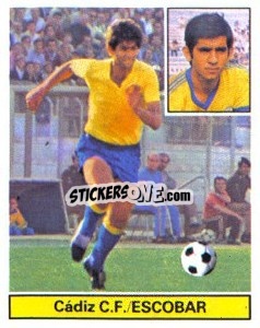 Sticker Escobar - Liga Spagnola 1981-1982
 n. 62 - Colecciones ESTE