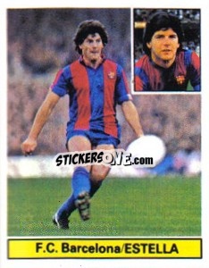 Sticker Estella - Liga Spagnola 1981-1982
 - Colecciones ESTE