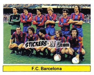 Figurina F.C. Barcelona - Liga Spagnola 1981-1982
 - Colecciones ESTE
