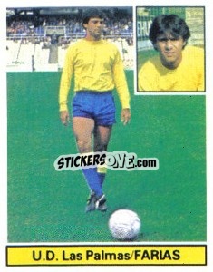 Figurina Farias - Liga Spagnola 1981-1982
 - Colecciones ESTE