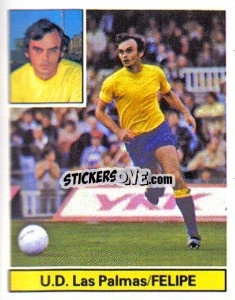 Sticker Felipe - Liga Spagnola 1981-1982
 - Colecciones ESTE