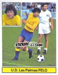 Sticker Felo - Liga Spagnola 1981-1982
 - Colecciones ESTE
