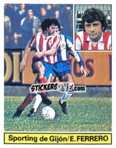 Sticker Ferrero - Liga Spagnola 1981-1982
 n. 116 - Colecciones ESTE