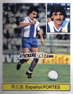 Sticker Fortes - Liga Spagnola 1981-1982
 - Colecciones ESTE