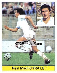 Sticker Fraile - Liga Spagnola 1981-1982
 - Colecciones ESTE