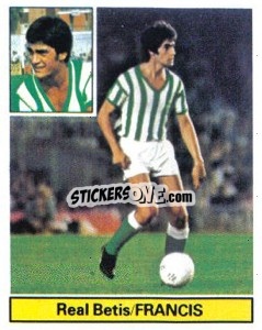 Sticker Francis - Liga Spagnola 1981-1982
 - Colecciones ESTE
