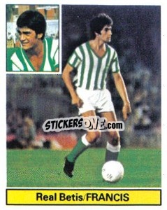 Figurina Francis - Liga Spagnola 1981-1982
 - Colecciones ESTE