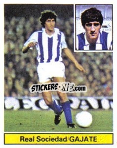 Sticker Gajate - Liga Spagnola 1981-1982
 - Colecciones ESTE