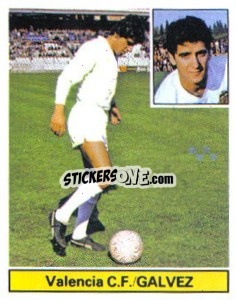 Cromo Gálvez - Liga Spagnola 1981-1982
 - Colecciones ESTE