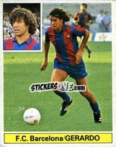 Figurina Gerardo - Liga Spagnola 1981-1982
 - Colecciones ESTE