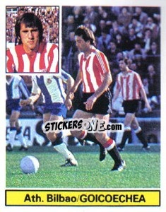 Sticker Goicoechea - Liga Spagnola 1981-1982
 n. 41 - Colecciones ESTE