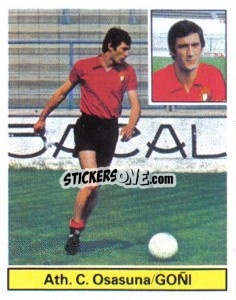 Figurina Goñi - Liga Spagnola 1981-1982
 - Colecciones ESTE