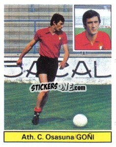 Sticker Goñi - Liga Spagnola 1981-1982
 n. 199 - Colecciones ESTE