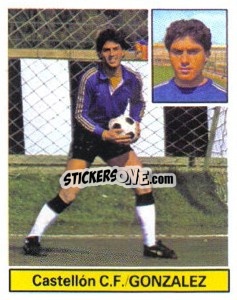 Cromo González - Liga Spagnola 1981-1982
 - Colecciones ESTE