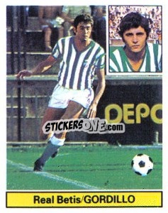 Sticker Gordillo - Liga Spagnola 1981-1982
 - Colecciones ESTE