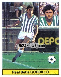 Sticker Gordillo - Liga Spagnola 1981-1982
 n. 23 - Colecciones ESTE