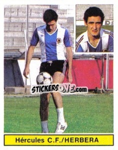 Sticker Herbera - Liga Spagnola 1981-1982
 n. 129 - Colecciones ESTE