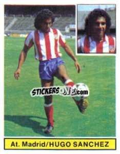 Sticker Hugo Sánchez - Liga Spagnola 1981-1982
 n. F10b - Colecciones ESTE