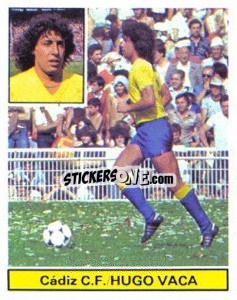 Sticker Hugo Vaca - Liga Spagnola 1981-1982
 - Colecciones ESTE