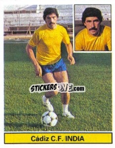Sticker India - Liga Spagnola 1981-1982
 n. F15a - Colecciones ESTE