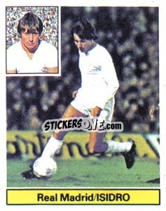 Sticker Isidro - Liga Spagnola 1981-1982
 - Colecciones ESTE