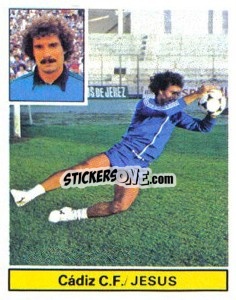Sticker Jesús - Liga Spagnola 1981-1982
 n. 54 - Colecciones ESTE
