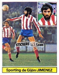 Sticker Jiménez - Liga Spagnola 1981-1982
 - Colecciones ESTE