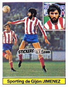 Sticker Jiménez - Liga Spagnola 1981-1982
 n. 104 - Colecciones ESTE