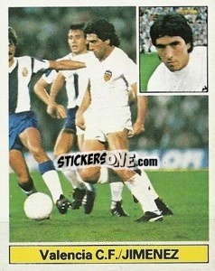 Sticker Jiménez - Liga Spagnola 1981-1982
 - Colecciones ESTE