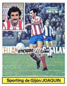 Cromo Joaquín - Liga Spagnola 1981-1982
 - Colecciones ESTE