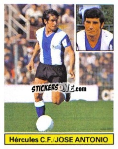 Sticker José Antonio - Liga Spagnola 1981-1982
 - Colecciones ESTE