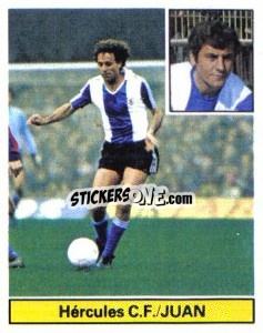 Cromo Juan - Liga Spagnola 1981-1982
 - Colecciones ESTE