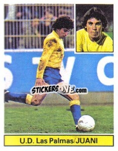 Sticker Juani - Liga Spagnola 1981-1982
 - Colecciones ESTE