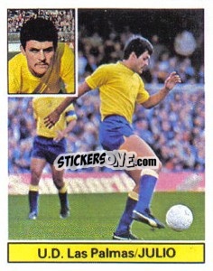Sticker Julio - Liga Spagnola 1981-1982
 - Colecciones ESTE