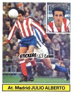 Cromo Julio Alberto - Liga Spagnola 1981-1982
 - Colecciones ESTE